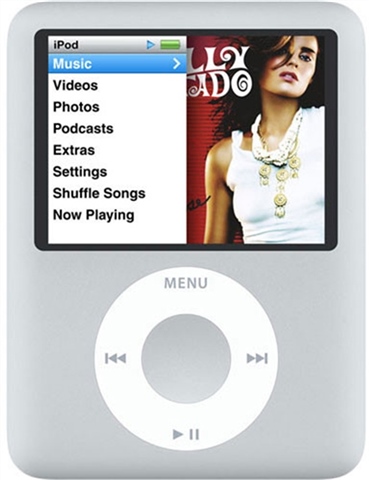 Apple iPod Nano Video 3rd Generation 4GB - Silver, B